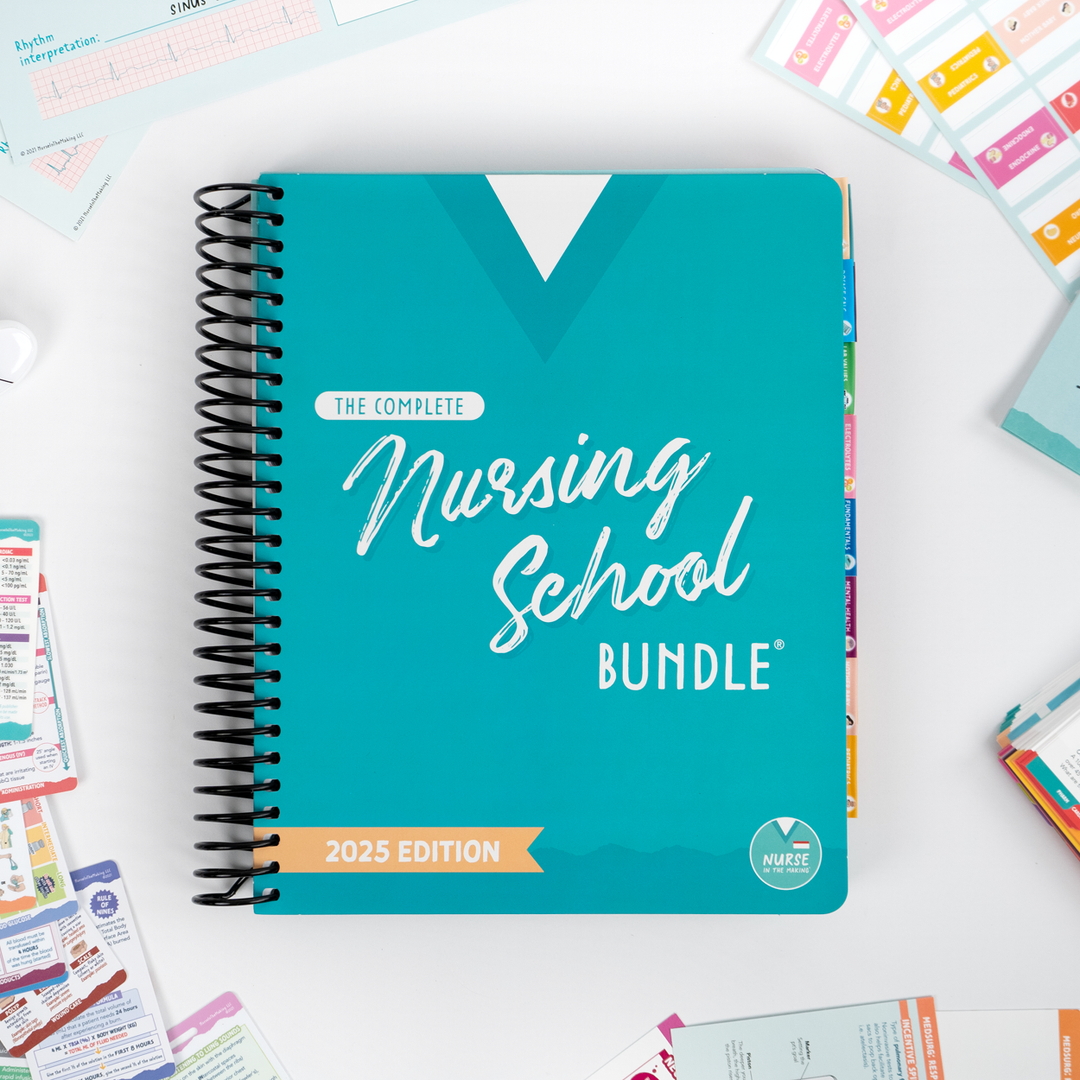 Free nursing school bundle 2025